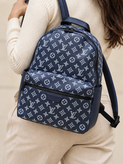 LOUIS VUITTON Discovery Backpack PM Navy