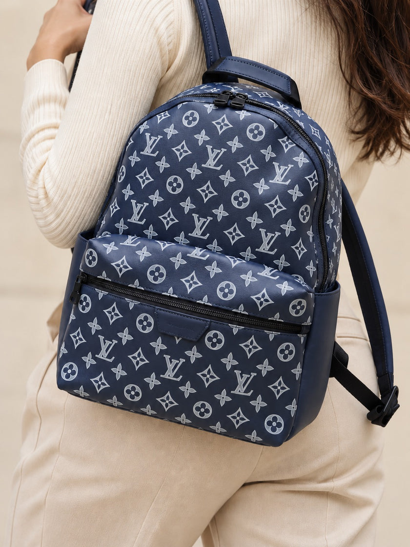 LOUIS VUITTON Discovery Backpack PM Navy