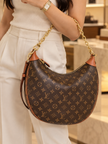LOUIS VUITTON Monogram Loop Hobo