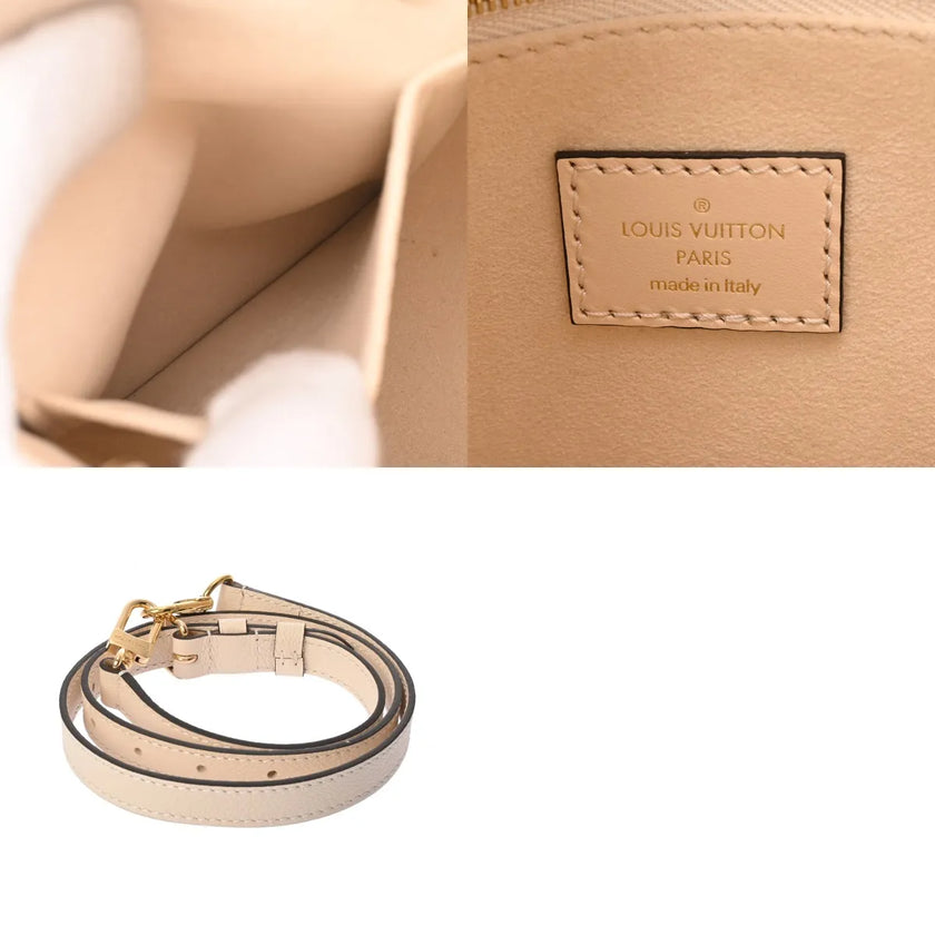 LOUIS VUITTON Monogram Empreinte OnTheGo PM 2WAY Cream