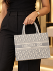 DIOR Oblique Book Tote