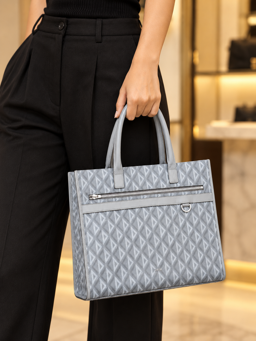 DIOR CD Diamond Tote Bag