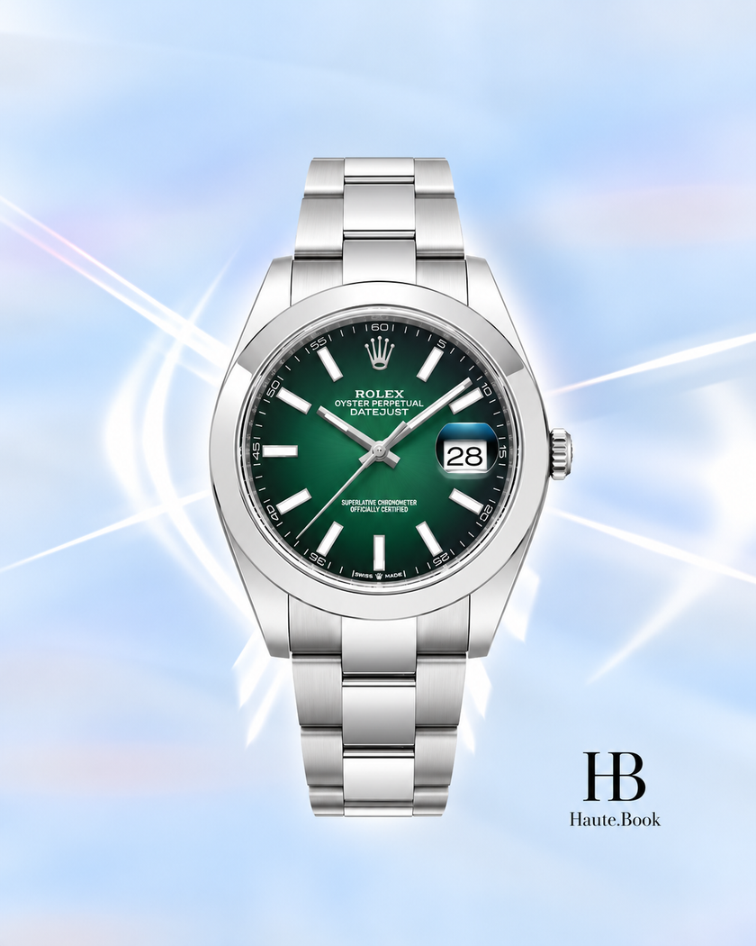 [Brand New] ROLEX Datejust 41 Green Dial 126300 41 mm