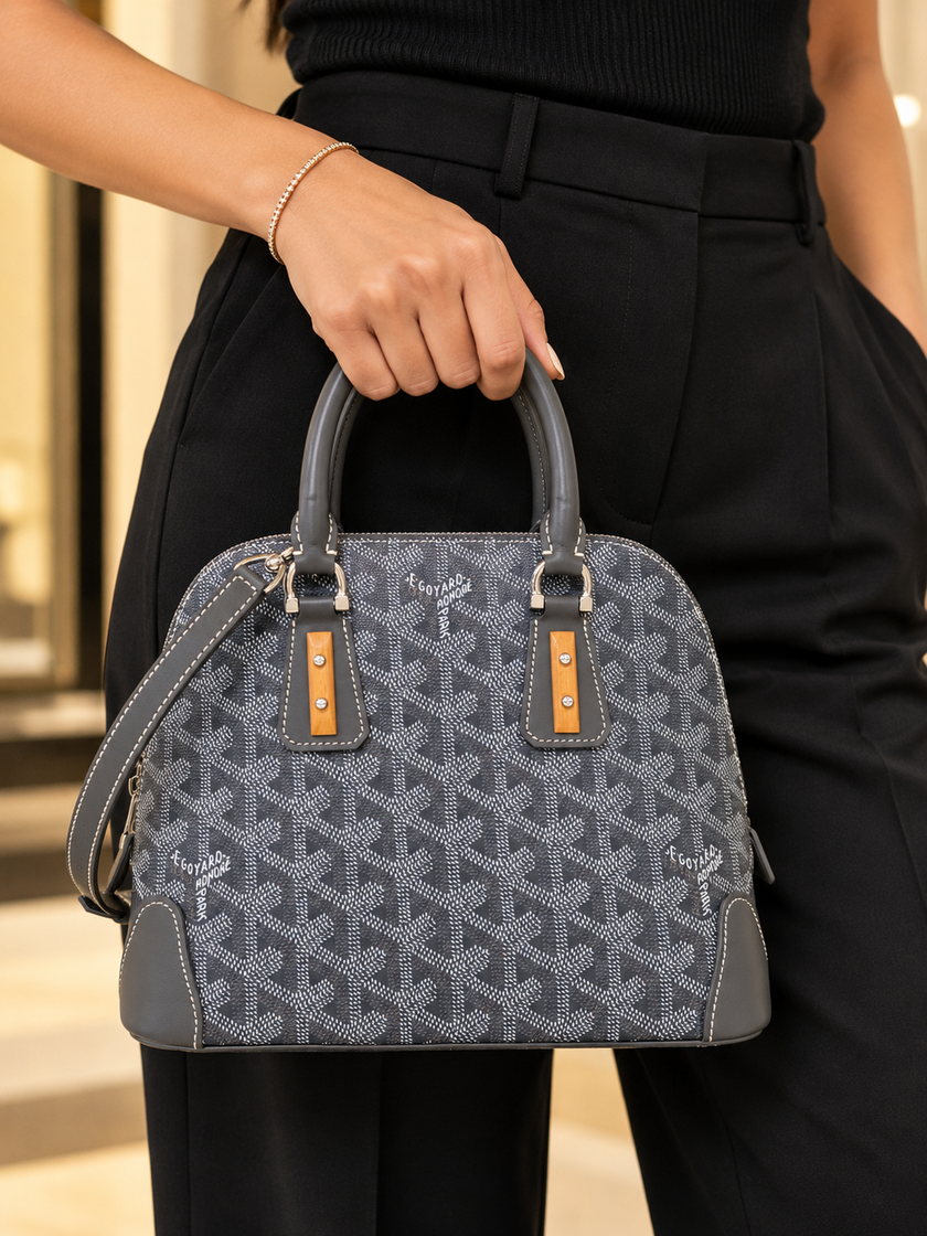 GOYARD Vendôme Mini Bag - Gray