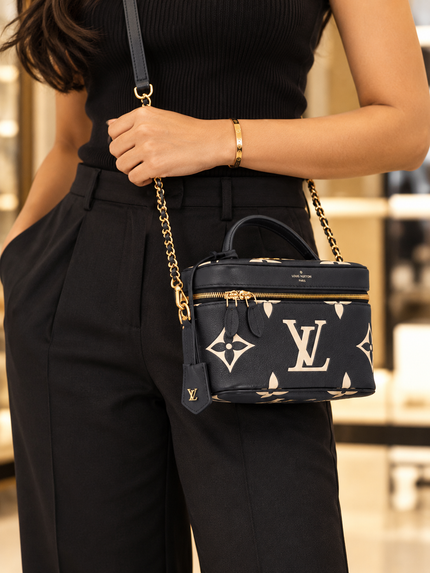 [Brand New] LOUIS VUITTON Monogram Empreinte Vanity PM Shoulder Bag