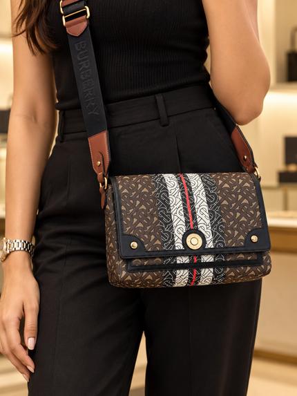 BURBERRY TBMonogram Stripe Messenger
