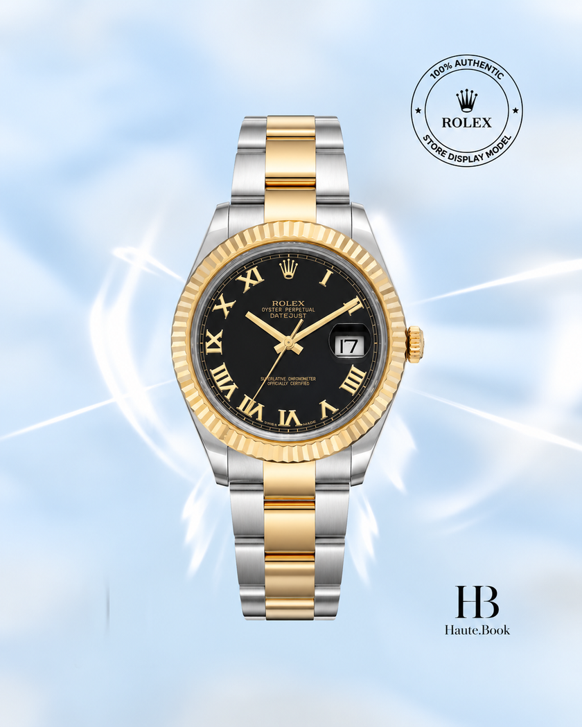 [Store Display] ROLEX Datejust II 116333 Black Men's Watch