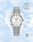 [Store Display] ROLEX Datejust 41MM 126300 White Men's Watch