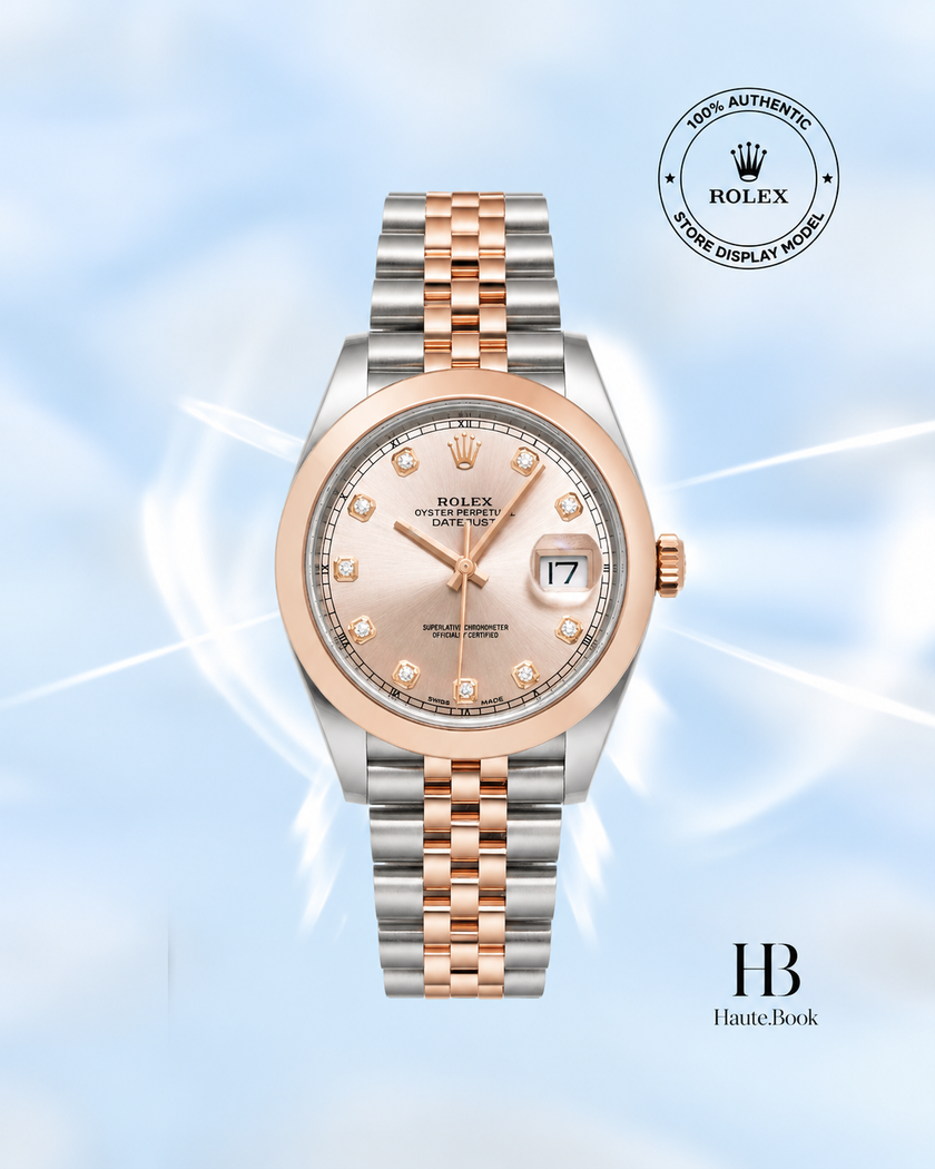 [Store Display] ROLEX Datejust 41 126301G Sundust/Diamond Men's Watch