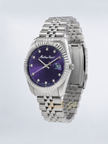 [At India] MATHEY-TISSOT Mathy II Quartz Purple Dial Ladies Watch