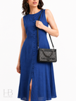 KARL LAGERFELD MINI SAVOIE MONOGRAM CROSSBODY