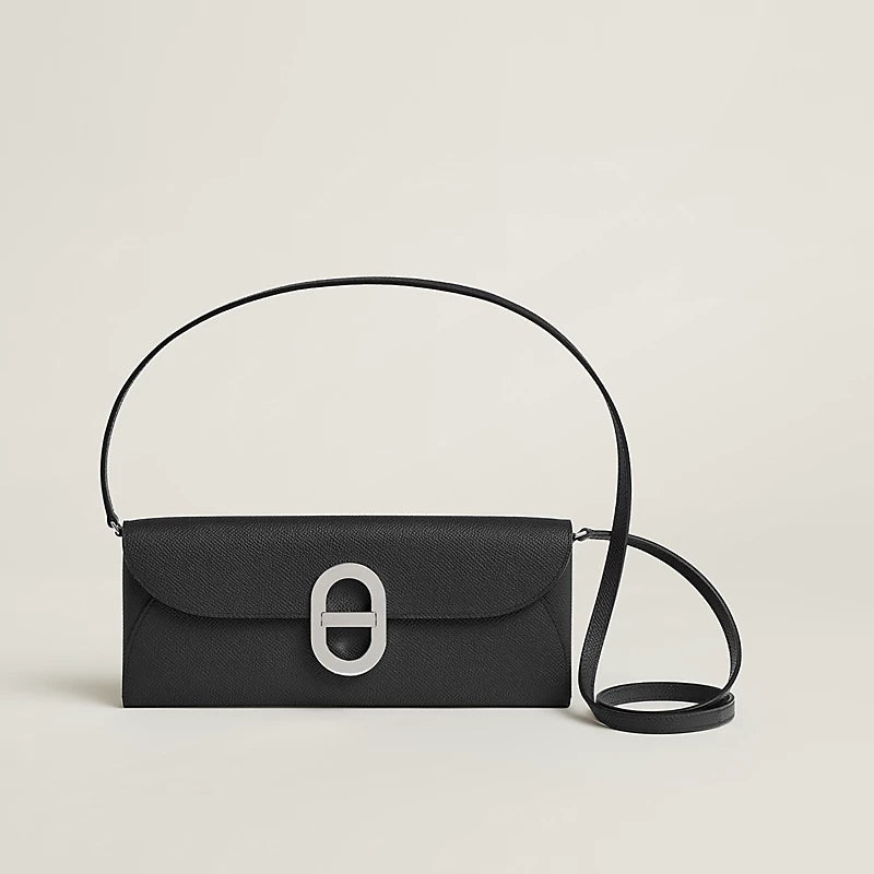 [Price On Request] HERMES Maillon To Go Wallet Noir