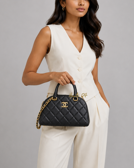CHANEL Matelasse CC Chain Compartment
