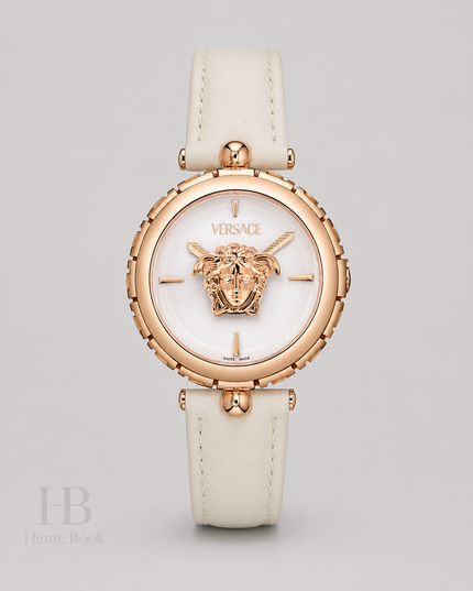 VERSACE Medusa Jewel Quartz White Dial Ladies Watch