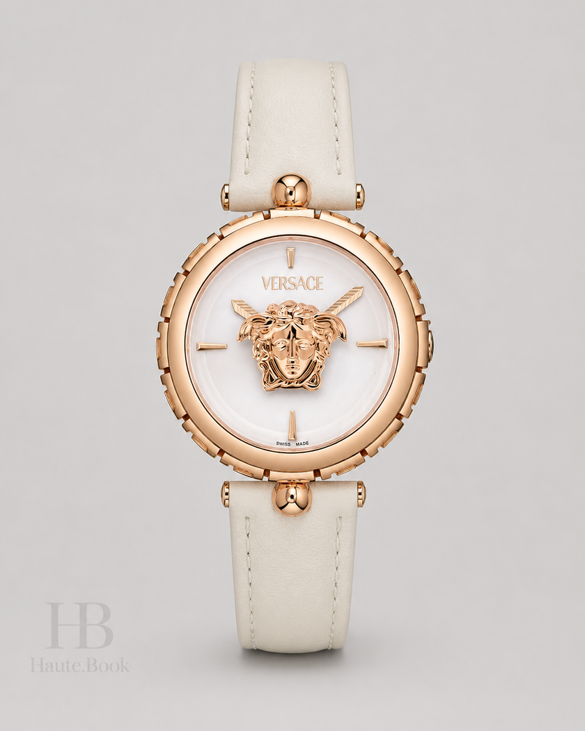VERSACE Medusa Jewel Quartz White Dial Ladies Watch