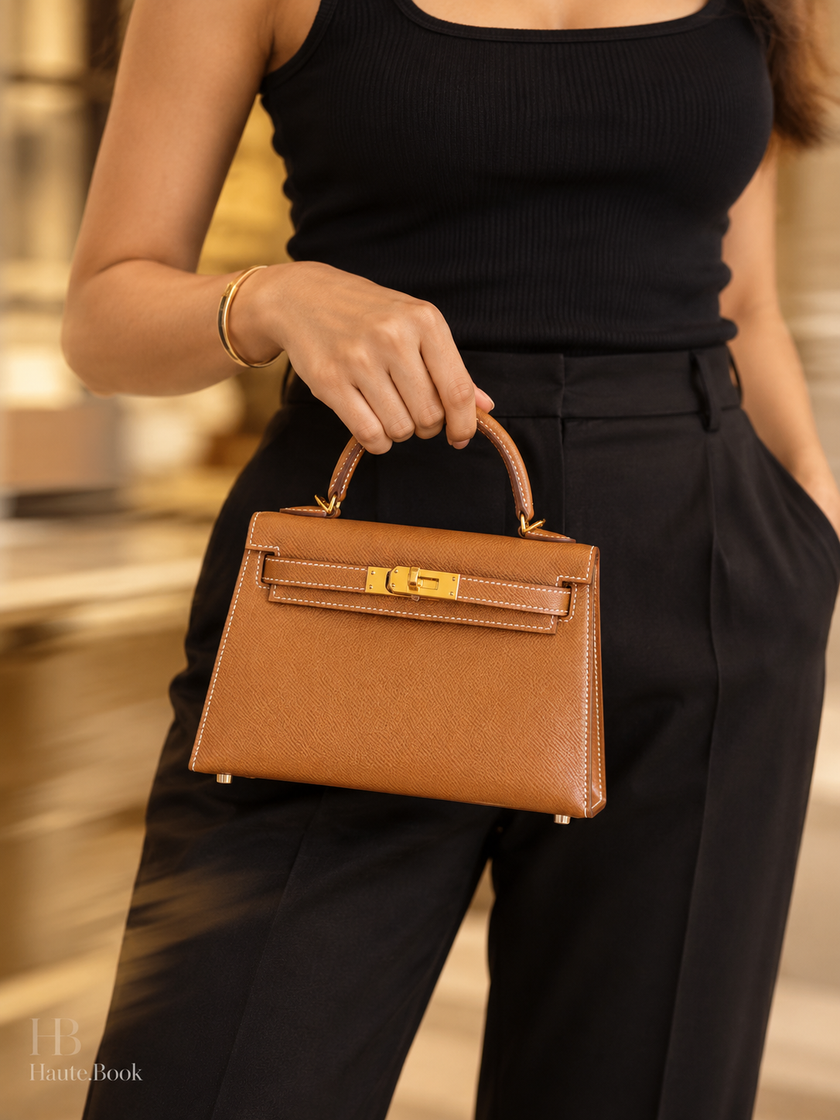 [Brand New] HERMÈS Kelly Gold Epsom GHW