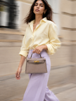 [Price on Request] HERMES Mini Kelly II Gris Asphalte M8 Epsom Gold Hardware