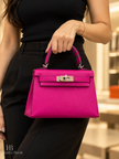[Brand New] HERMÈS Mini Kelly Rose Pourpre Epsom PHW