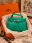 [Unused] HERMES Kelly Mini Vert Jade
