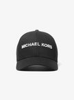 [At India]  MICHAEL KORS Logo Cotton Baseball Hat - Black