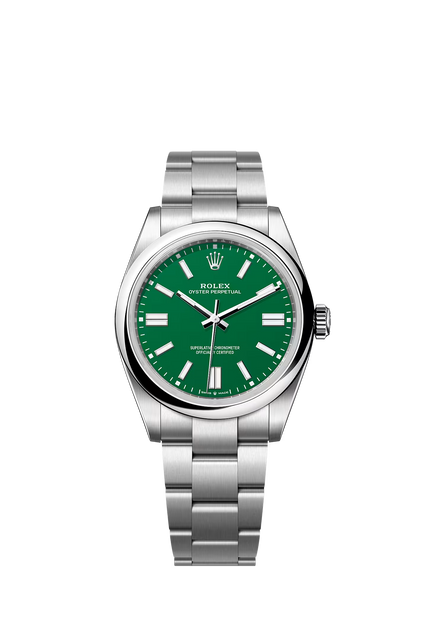 [Brand New] ROLEX Oyster Perpetual 41mm Green Dial