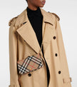 BURBERRY Check Canvas Wallet on Chain