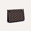 GOYARD Plumet Wallet-Clutch - Black