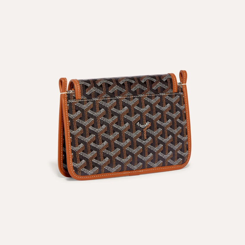 GOYARD Plumet Wallet-Clutch - Black & Tan