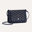 GOYARD Plumet Wallet-Clutch - Navy Blue