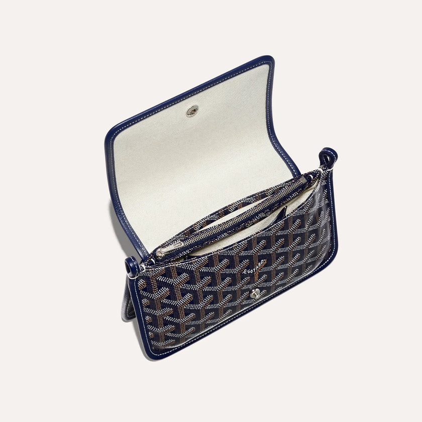 GOYARD Plumet Wallet-Clutch - Navy Blue