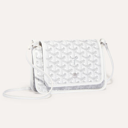 GOYARD Plumet Wallet-Clutch - White