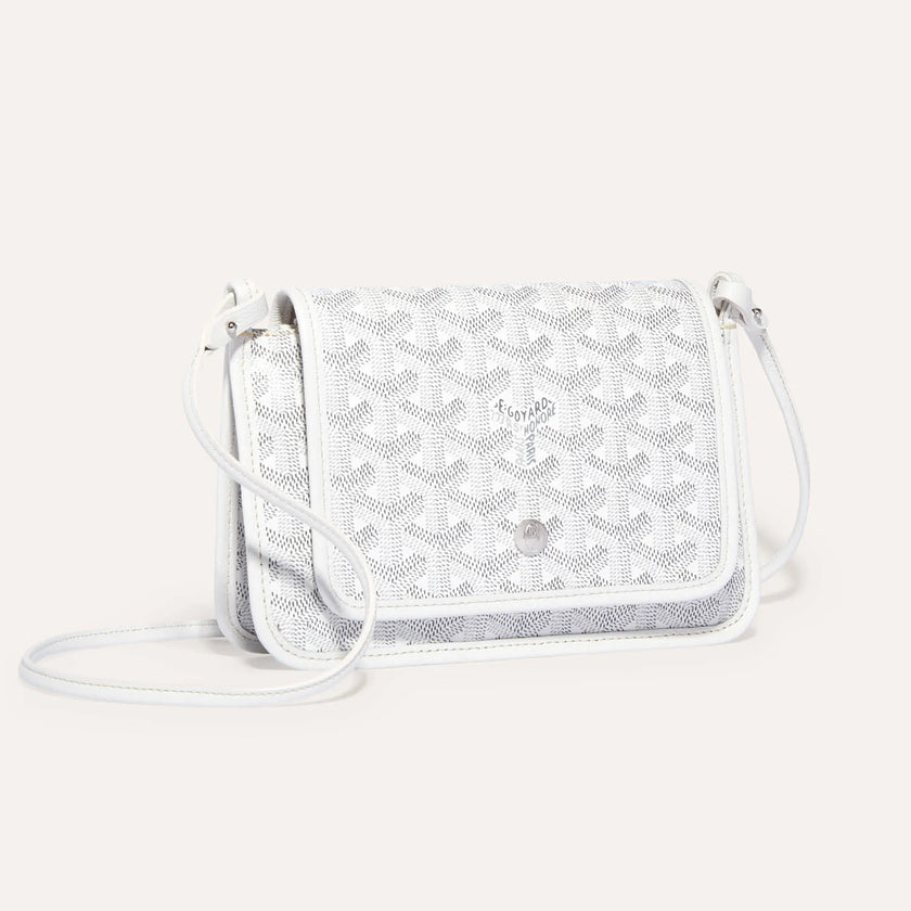 GOYARD Plumet Wallet-Clutch - White
