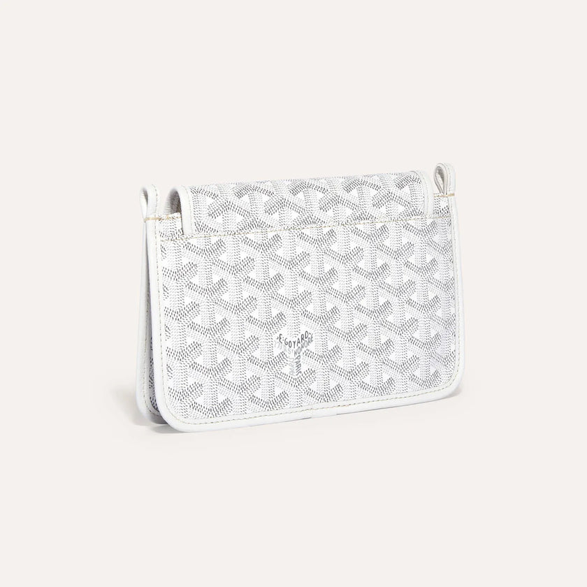 GOYARD Plumet Wallet-Clutch - White