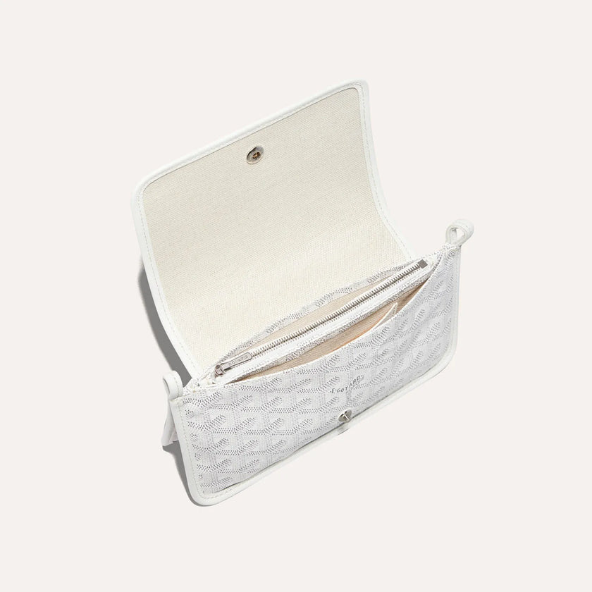 GOYARD Plumet Wallet-Clutch - White