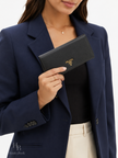 PRADA Bifold Wallet Nagazai Cloth Black