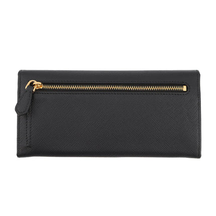 PRADA Bifold Wallet Nagazai Cloth Black
