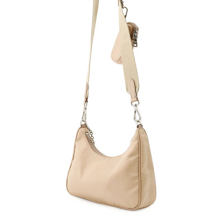 PRADA Re-Edition 2005 2WAYBag Beige