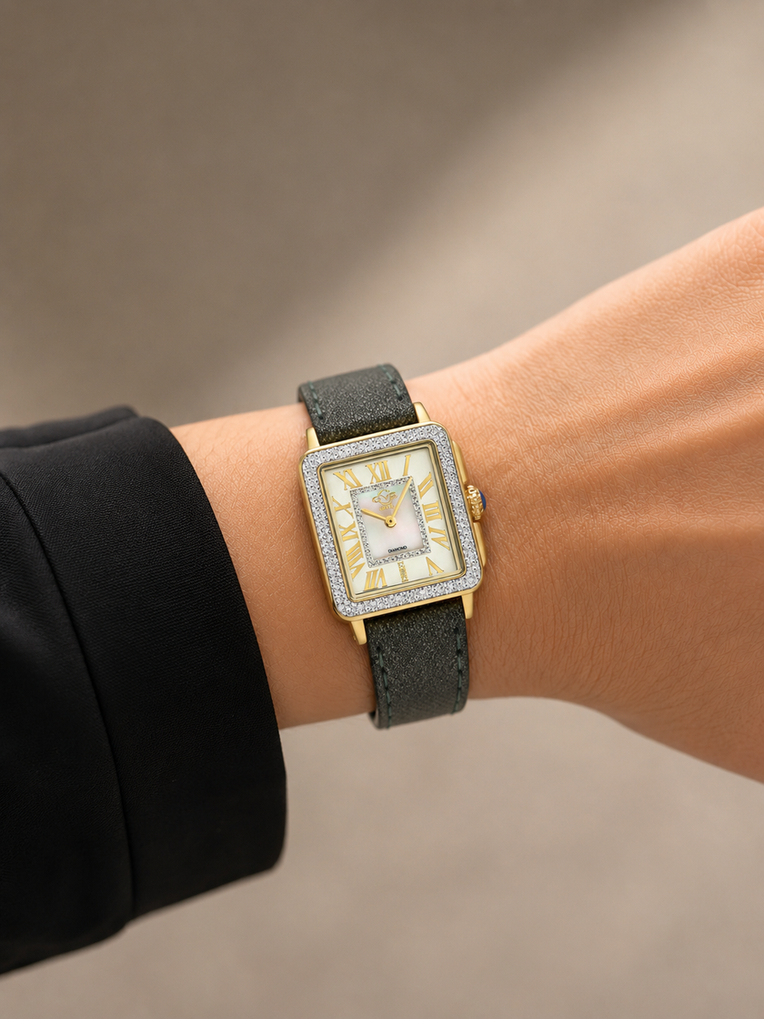 GEVRIL Padova Mother of Pearl Dial Ladies Watch