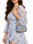 DIOR Micro Caro Chain Shoulder Bag