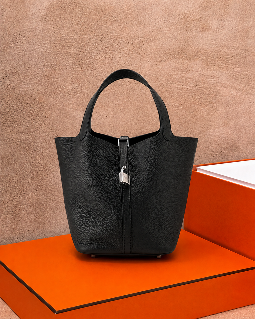 [Brand New/ Unused] HERMES Picotin Lock MM Noir