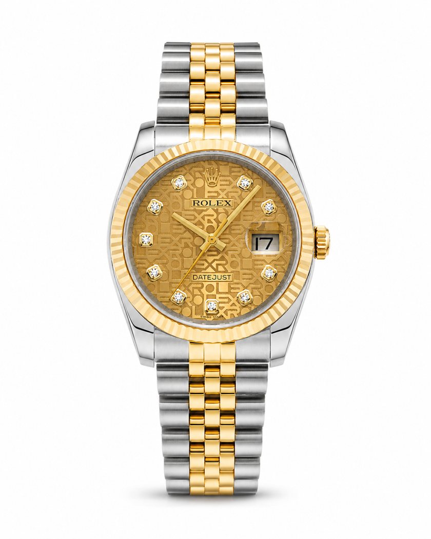 [Store Display] ROLEX Champagne Computer Dial 36MM