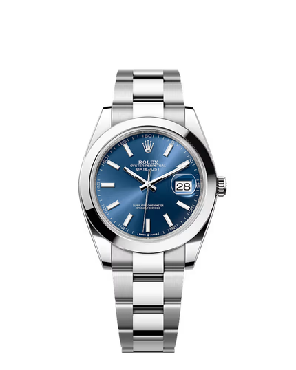 [Brand New] ROLEX Datejust 126300 41mm Blue Dial