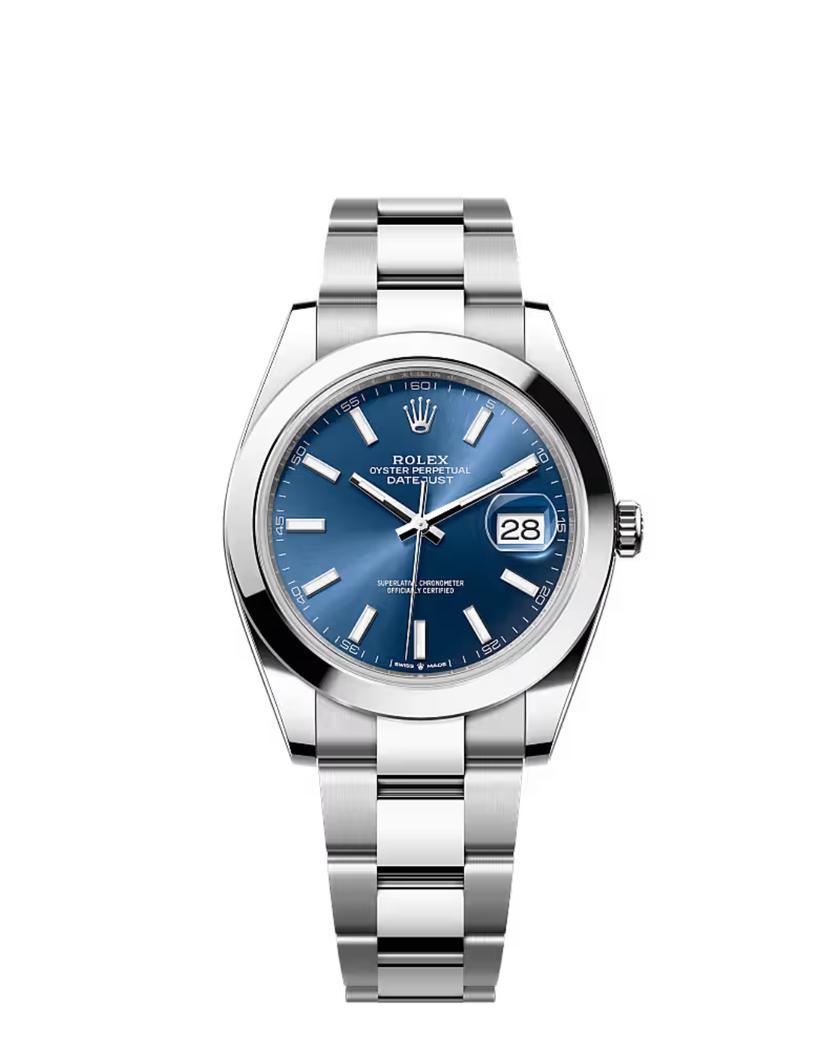 [Brand New] ROLEX Datejust 126300 41mm Blue Dial