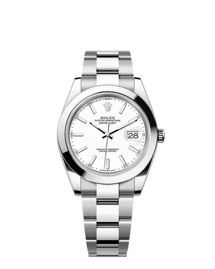 [Store Display] ROLEX Datejust 126300 41mm White Dial