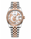 [Store Display New] ROLEX Datejust 31 White Shell/Diamond Unisex Watch