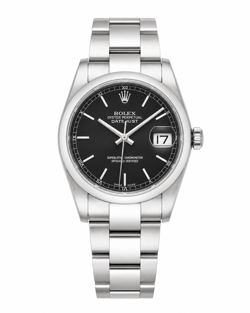 [Store Display] ROLEX Datejust Black 36MM