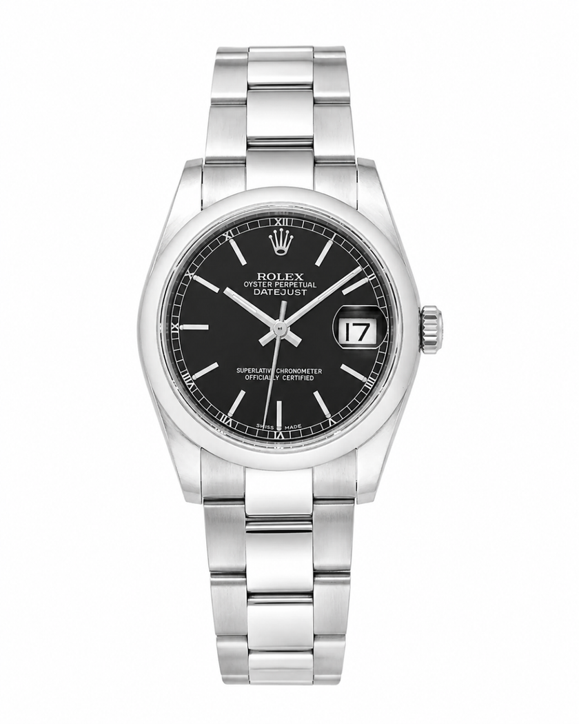 [Store Display] ROLEX Datejust Black 31MM