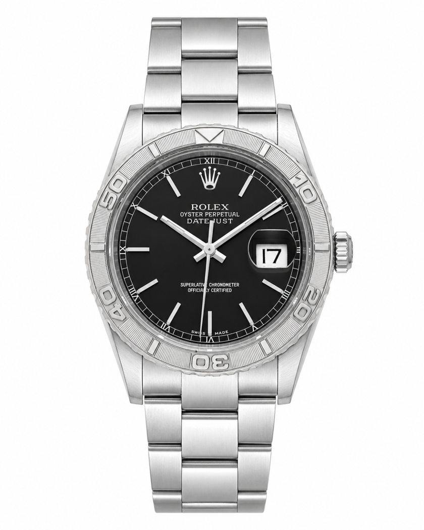 [Store Display] ROLEX Datejust Thunderbird Black 36MM