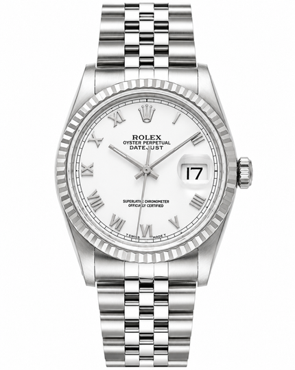 [Store Display] ROLEX Datejust White 36MM