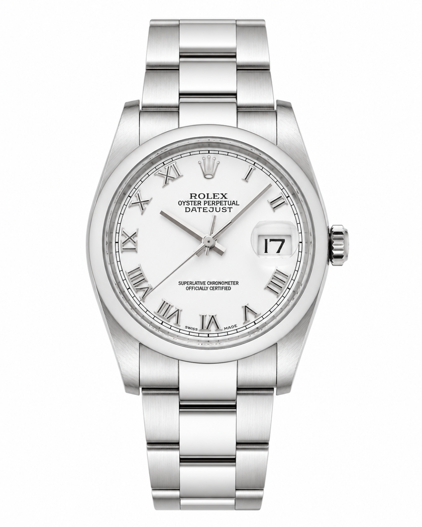[Store Display] ROLEX Datejust White 36MM
